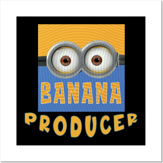 DESPICABLE MINION AMERICA PRODUCER Wall Art by LuckYA